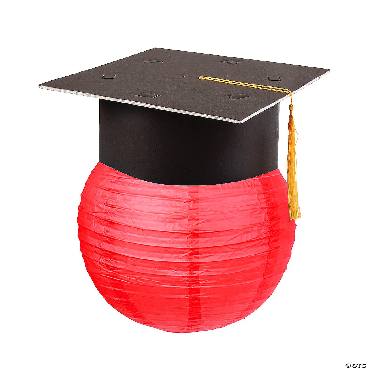 Hanging Paper Lantern with Graduation Cap Decorating Kit 12 Pc
